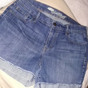 Old Navy High Waisted Jean Shorts
